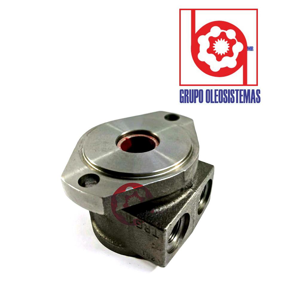 TAPA FRONTAL MOTOR PARKER GEROTOR TB/AP SAE A-2B 1/2 NPT