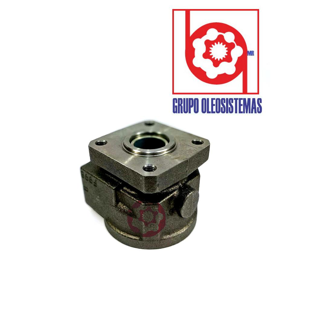 TAPA FRONTAL MOTOR PARKER TB CUADRADA FP DE 1/2 NPT