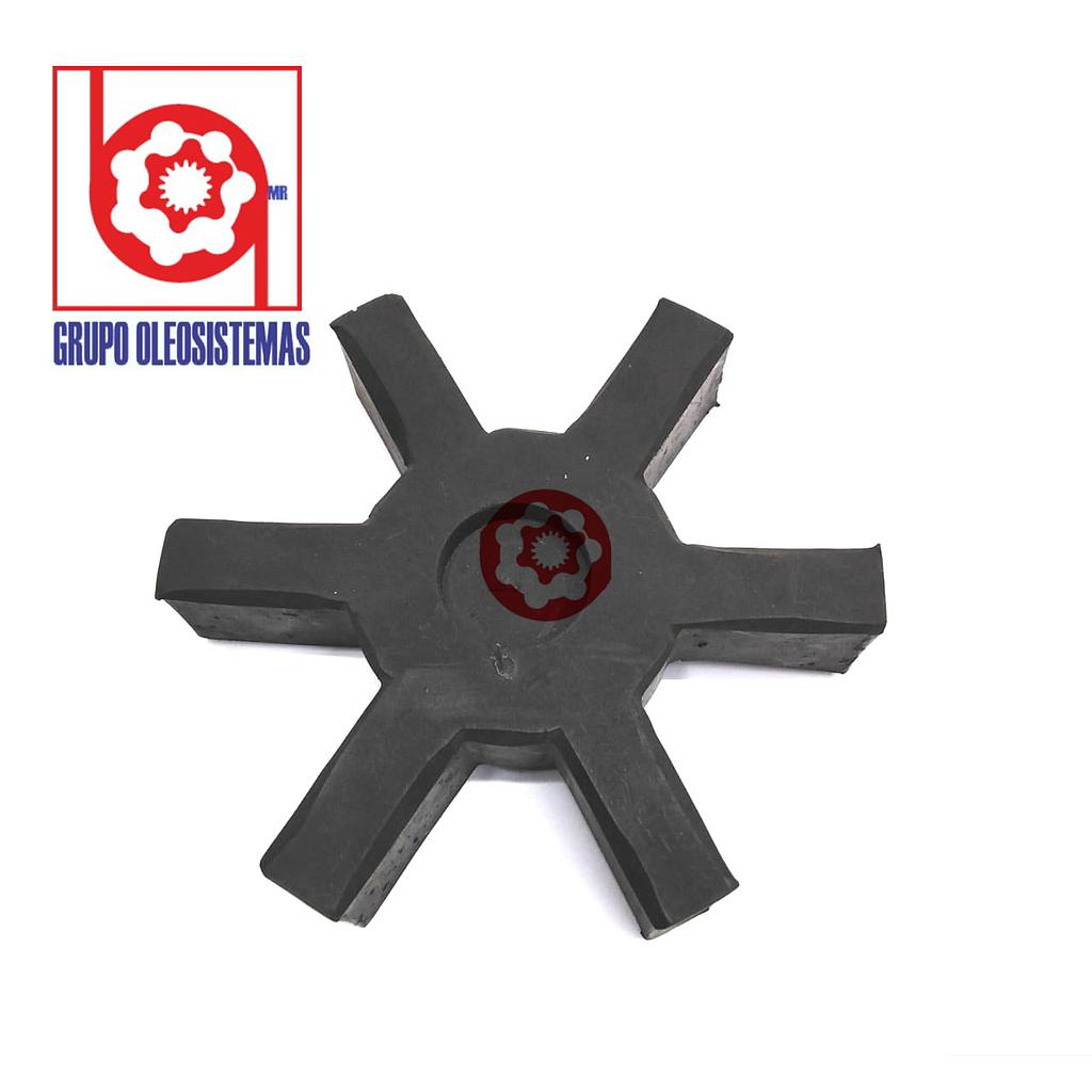COPLE ESTRELLA NO.4 (HULE)