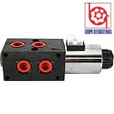 VALVULA SELECTORA DYNAMIC DE 6 VIAS TIPO SOLENOIDE 12 VDC
