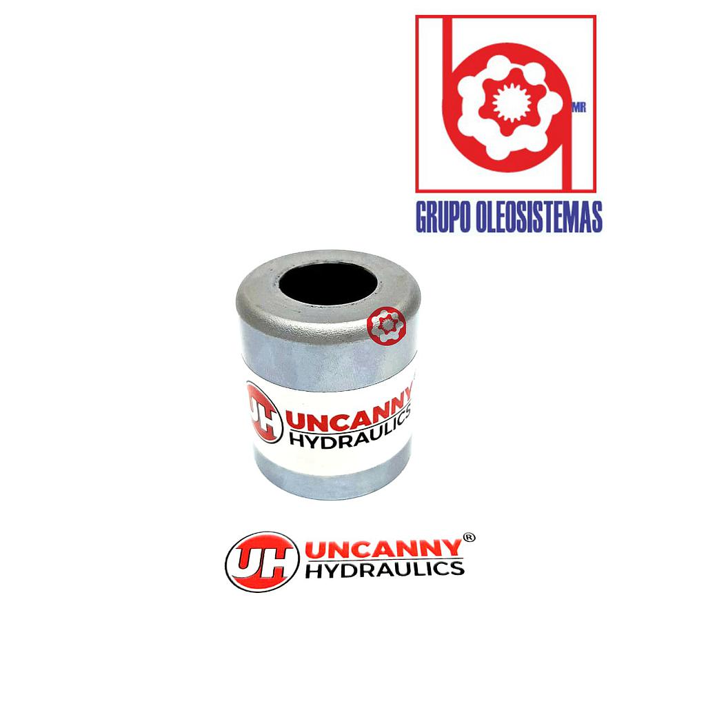 BOBINA  12 VOLTS METALICA CONECTOR DIN