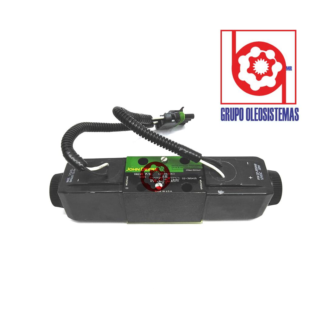 ELECTRO VALVULA JOHN DEERE DSG03 3 POS-4 VIAS DE 12 VDC