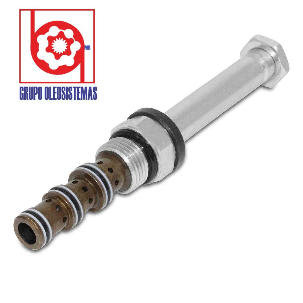 VALVULA HYDRAFORCE SOLENOIDE 2 VIAS CON BOBINA 24 VOLTS