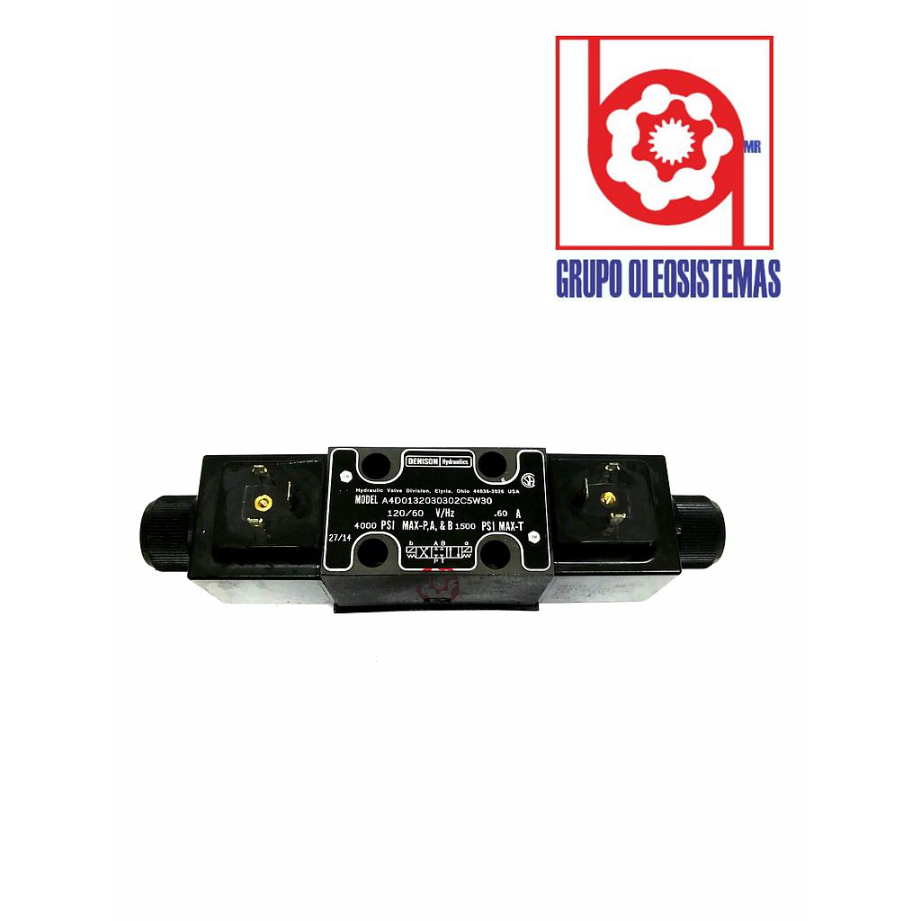 VALVULA DIRECCIONAL PARKER A4D 120 VOLTS