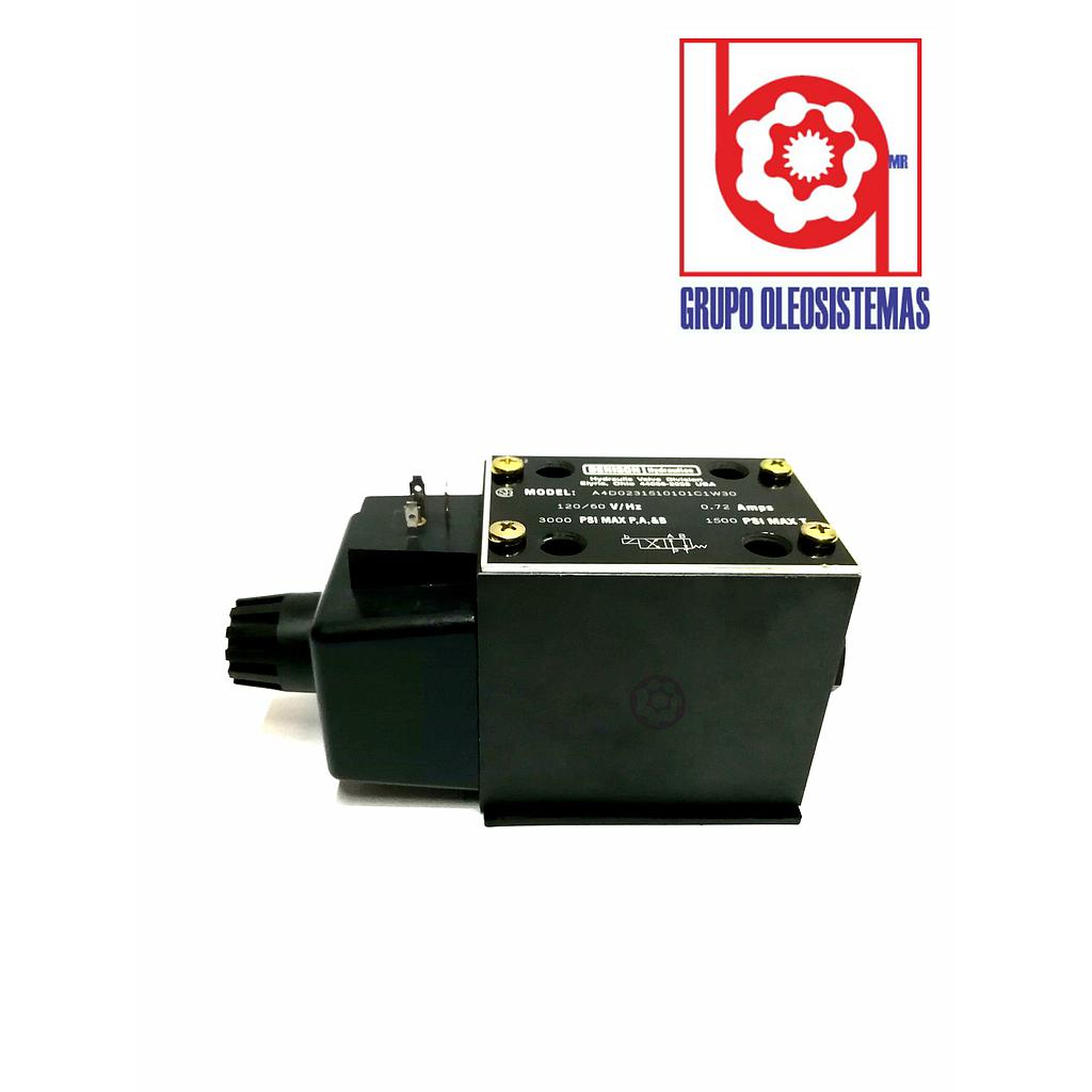 VALVULA PARKER A4D0231510101C1W30-4VIAS/2POS/CEN CERR