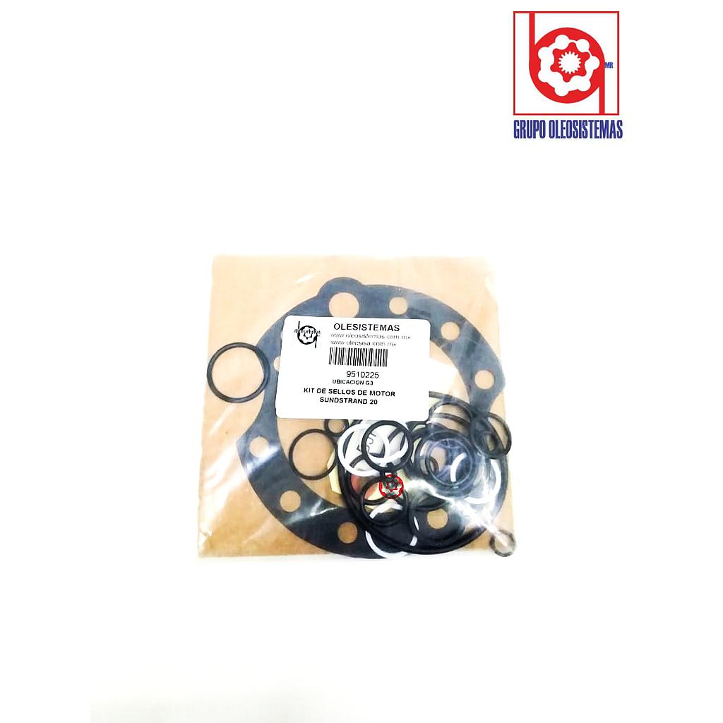 KIT DE SELLOS SUNDSTRAND MOTOR SERIES MF20