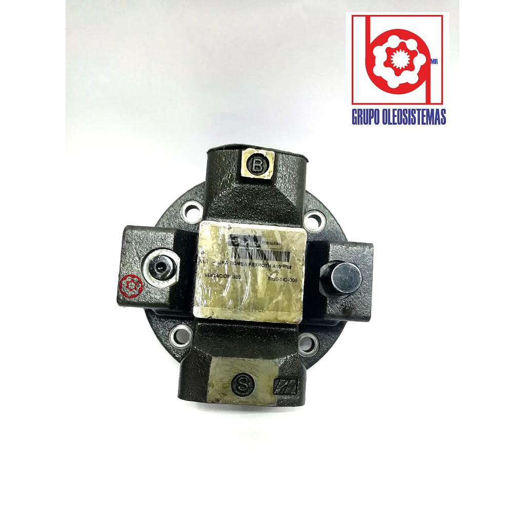 TAPA TRASERA BOMBA REXROTH A10V028 PISTONES