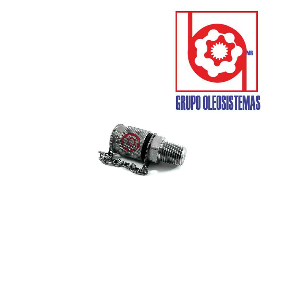 PUNTO DE PRUEBA WEBTEC DE 1/4 NPT VITON