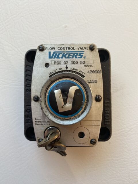 VALVULA VICKERS CONTROL DE FLUJO COMPENSADO MODULAR