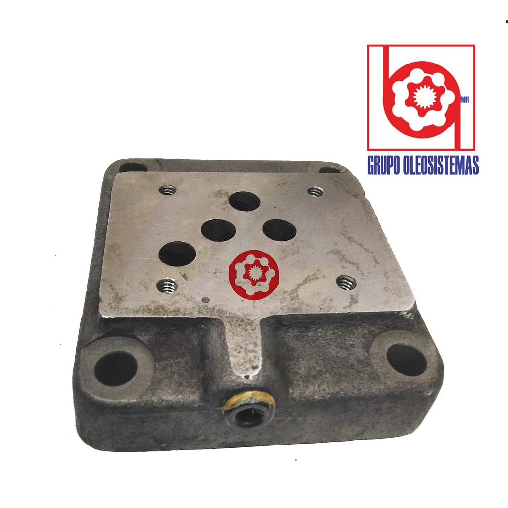 PLACA BASE INTERNACIONAL ELECTROVALVULA CETOP 05 DE 1/2 NPT