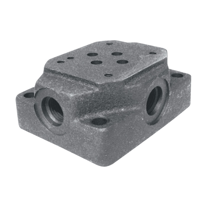 PLACA BASE INTERNACIONAL ELECTROVALVULA 3/8"