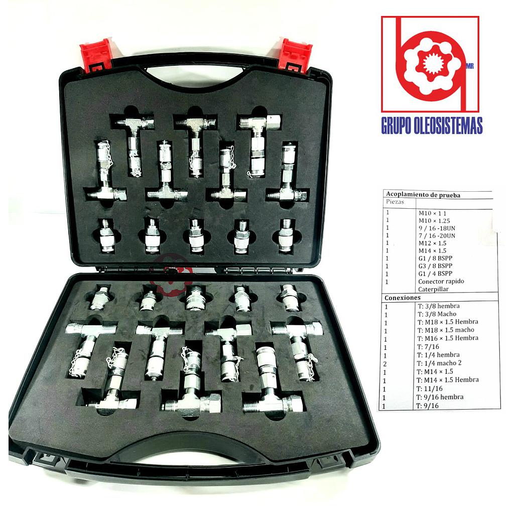 KIT DE SELLOS CAT ACOPLAMIENTOS Y CONEXIONES MEDICION DE PRESION FITTING BOX