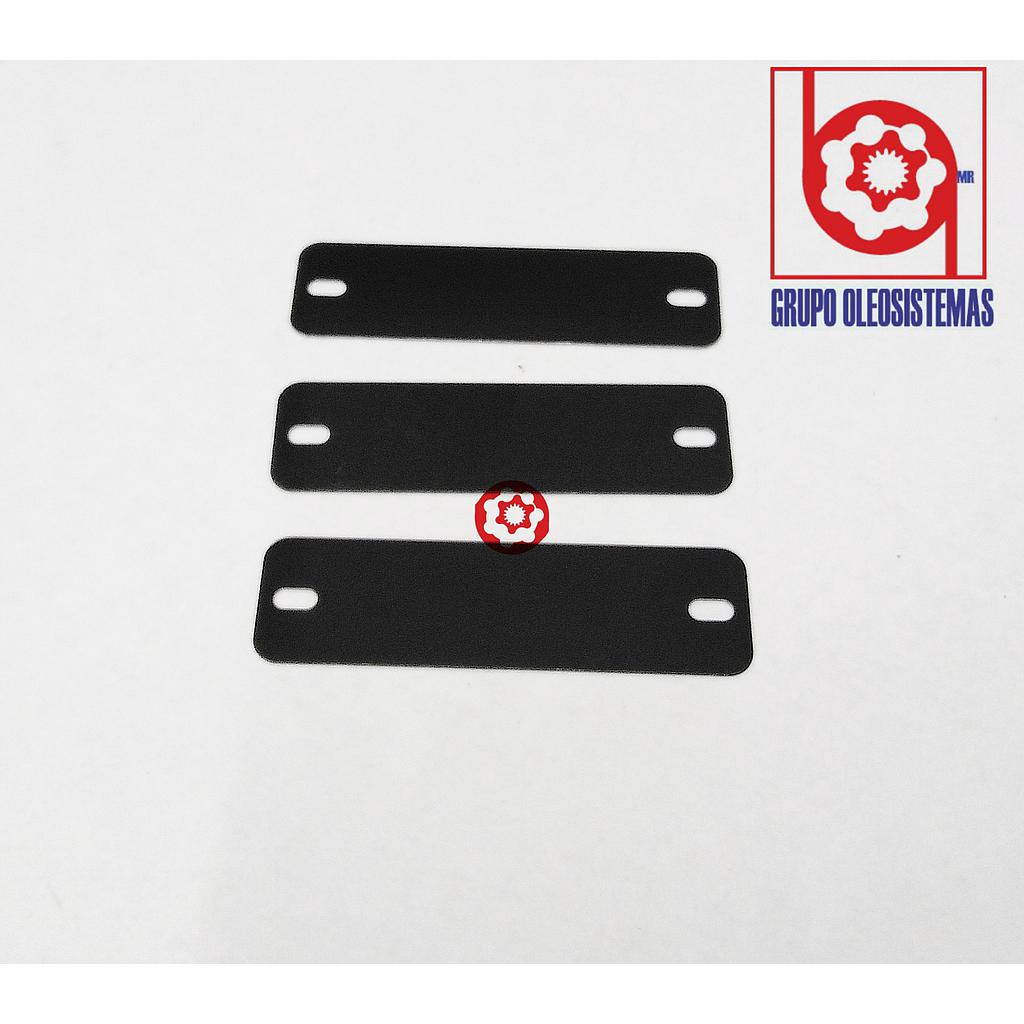 PLACA DE IDENTIFICACION BOMBAS TYRONE