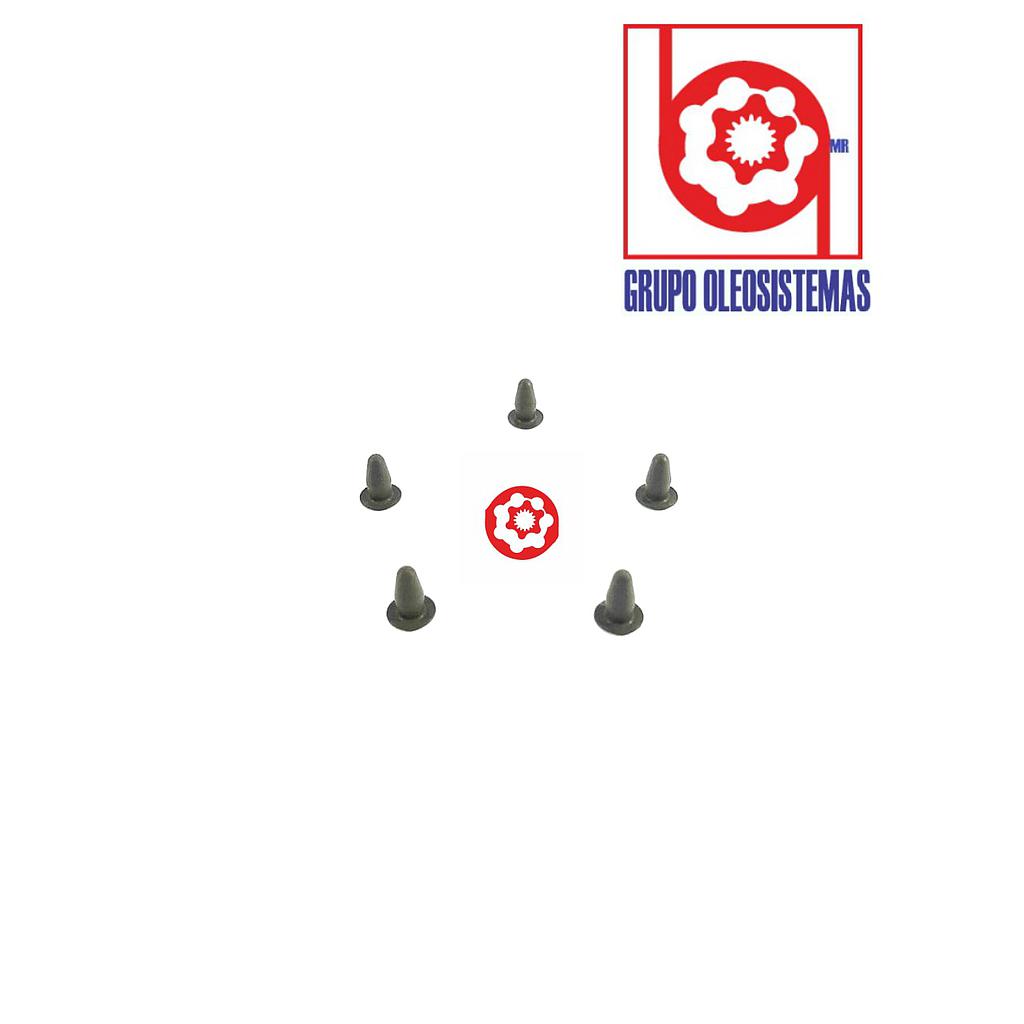 TAPON BOMBA TYRONE WEEP HOLE .203 D X .43 LG.