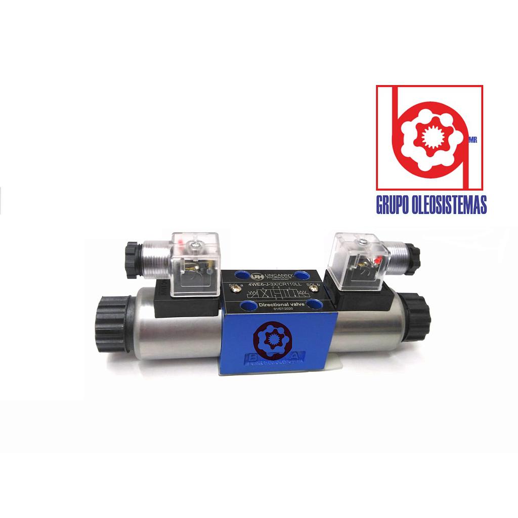 ELECTRO VALVULA CETOP 3 CENTRO CUATRO 220 VOLTS
