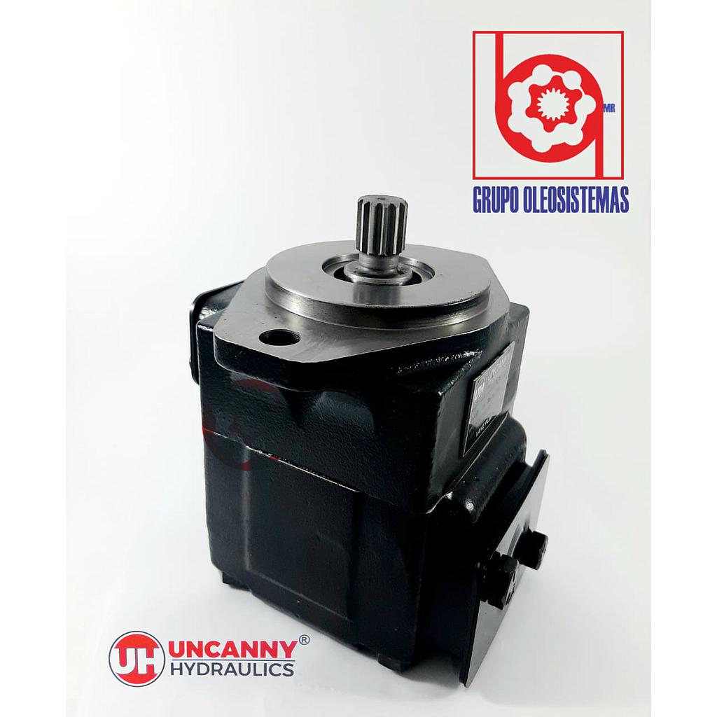 BOMBA DE PALETAS UNCANNY T6C DE 25GPM FLECHA LIZA 7/8"