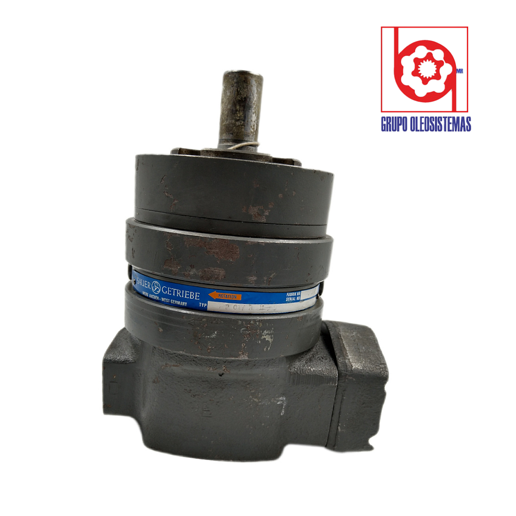 MOTOR GEROTOR SAUER DANFOSS 17 CM3/REV FLECHA LIZA 1" BRID