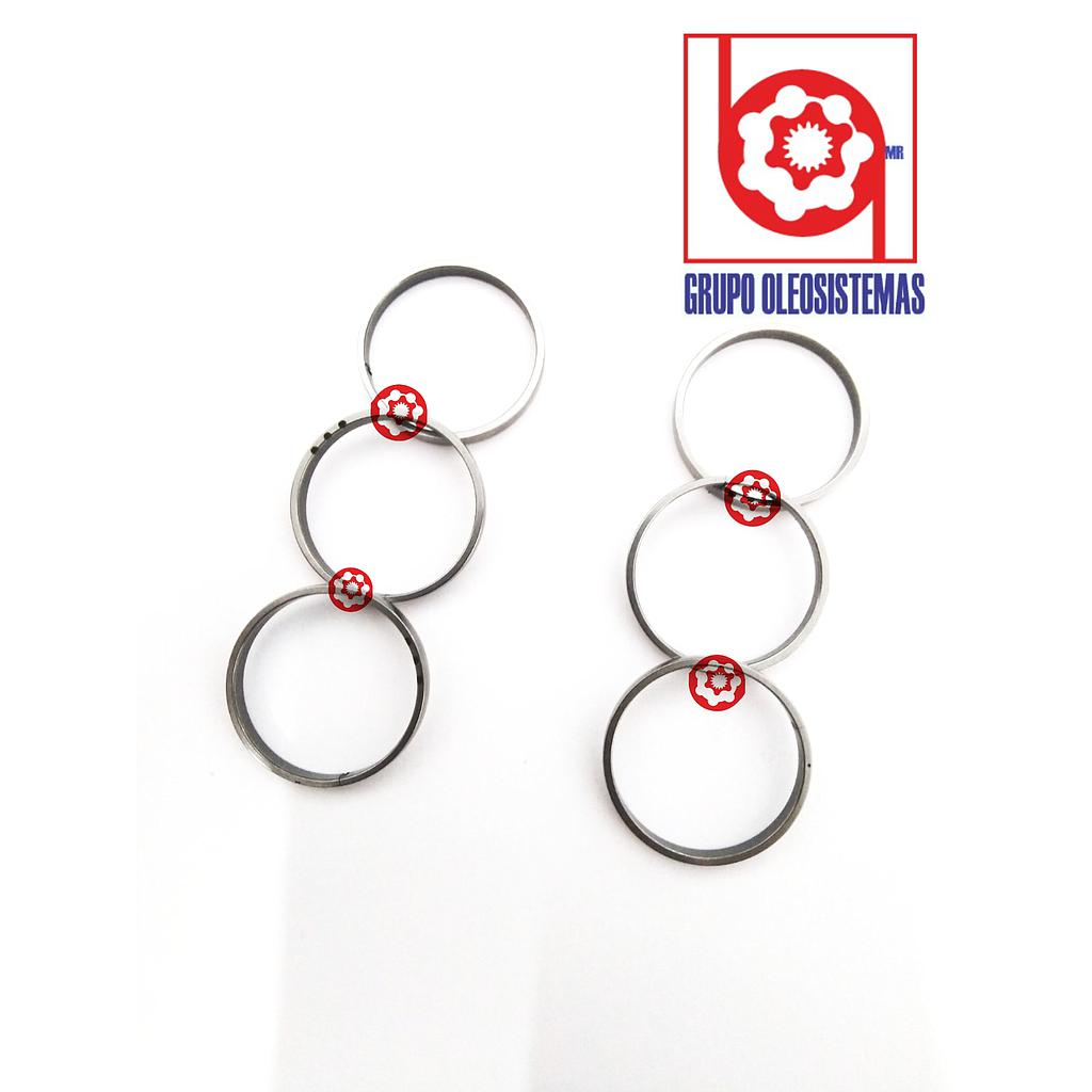 ANILLOS  PISTON UNCANNY MOTOR  (A6VM080/6.3)