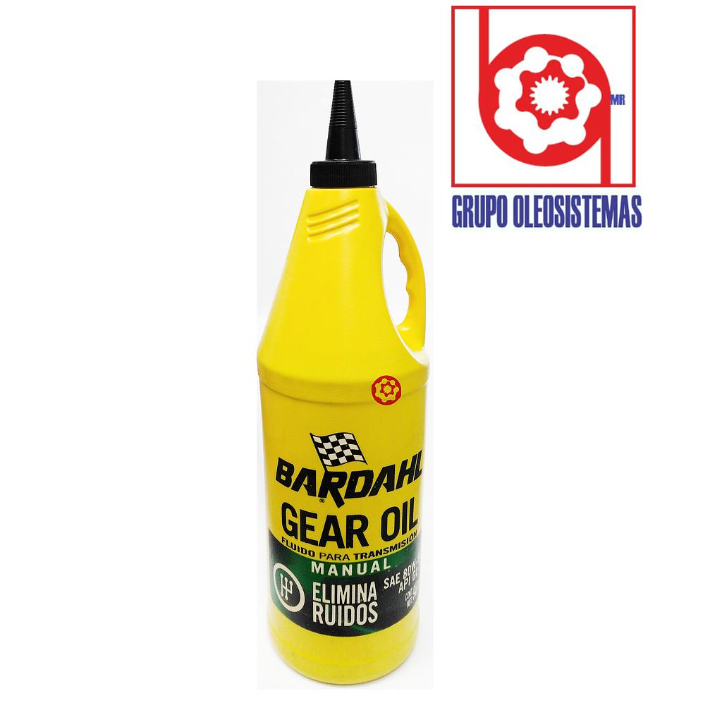 GEAR OIL FLUIDO PARA TRANSMISION SAE 80W-90 