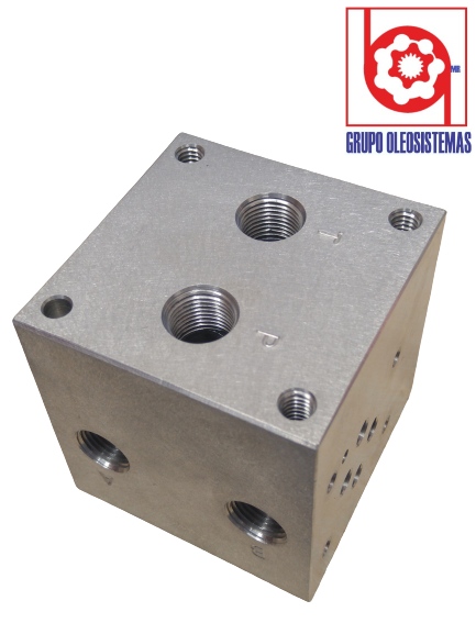 CUERPO PARKER P/VALVULA 7/8-" ROSCA 2 VIAS 9/16 NPT