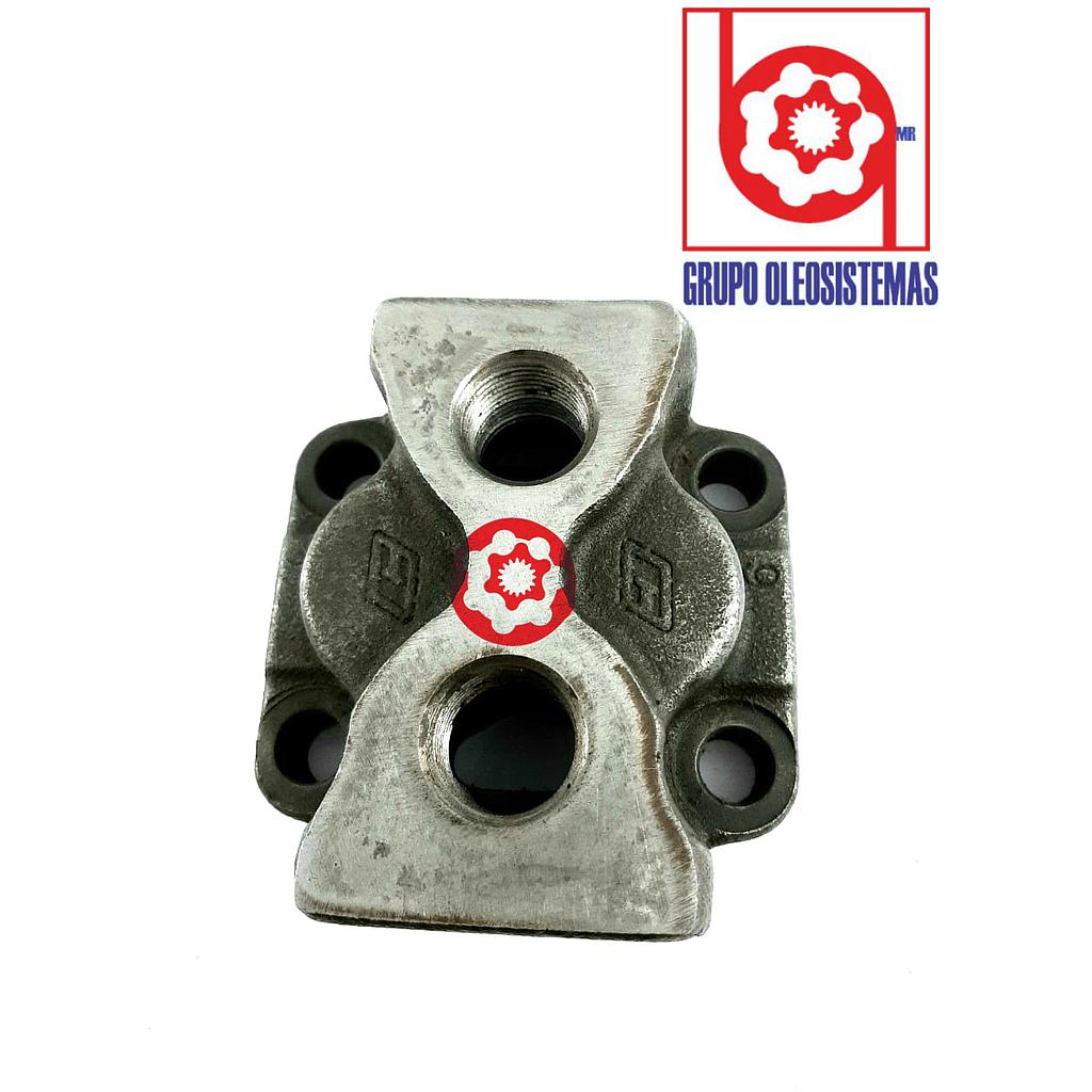 TAPA TRASERA BOMBA COMERCIAL P-315 C/BUJES