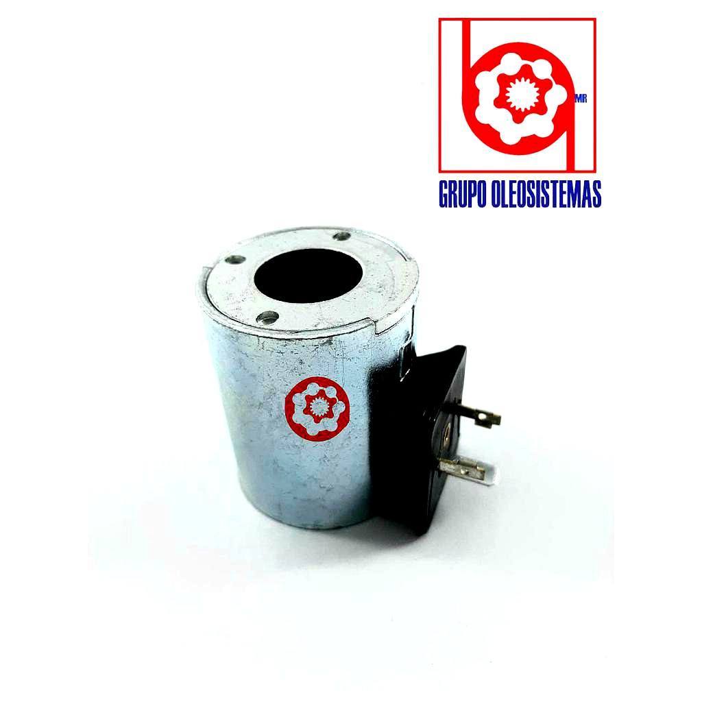BOBINA PARKER 24 VOLTS METALICA CONECTOR DIN MA04