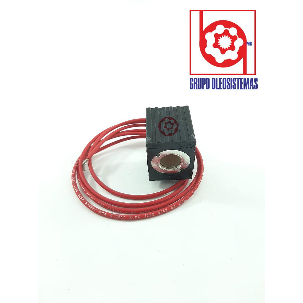 BOBINA PARKER 12 VOLTS VDC CONECTOR CABLE