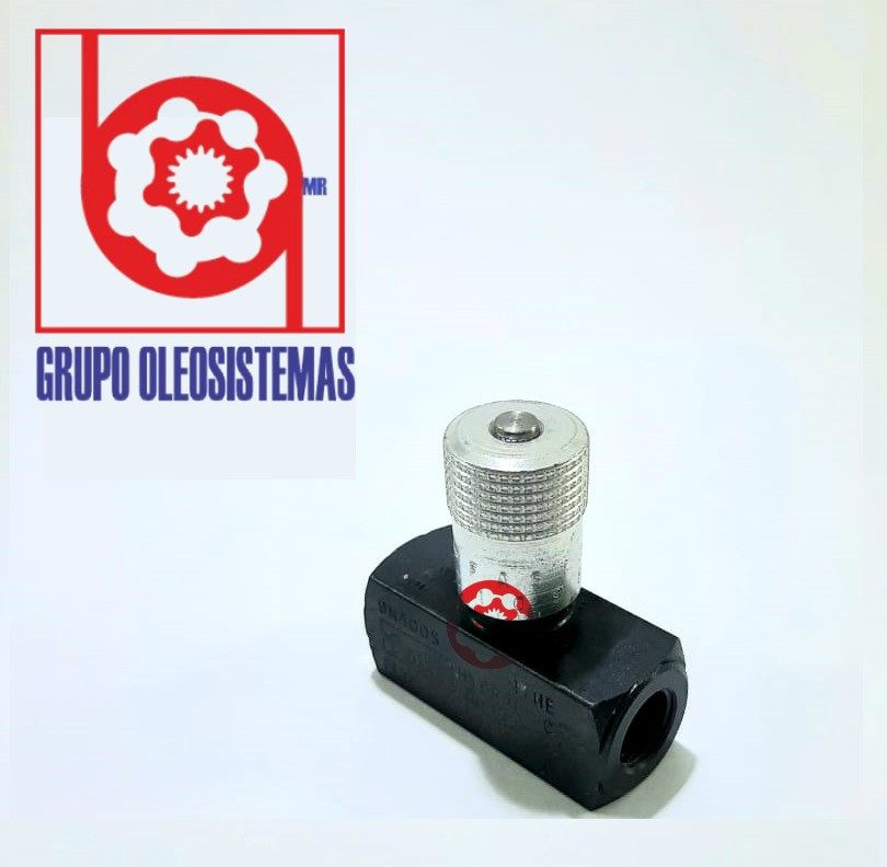 VALVULA PARKER CONTROL DE FLUJO 9F400S