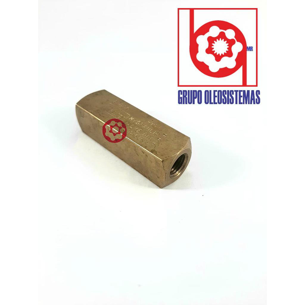 VALVULA PARKER CHECK 3/8" 2000PSI DE 5GPM